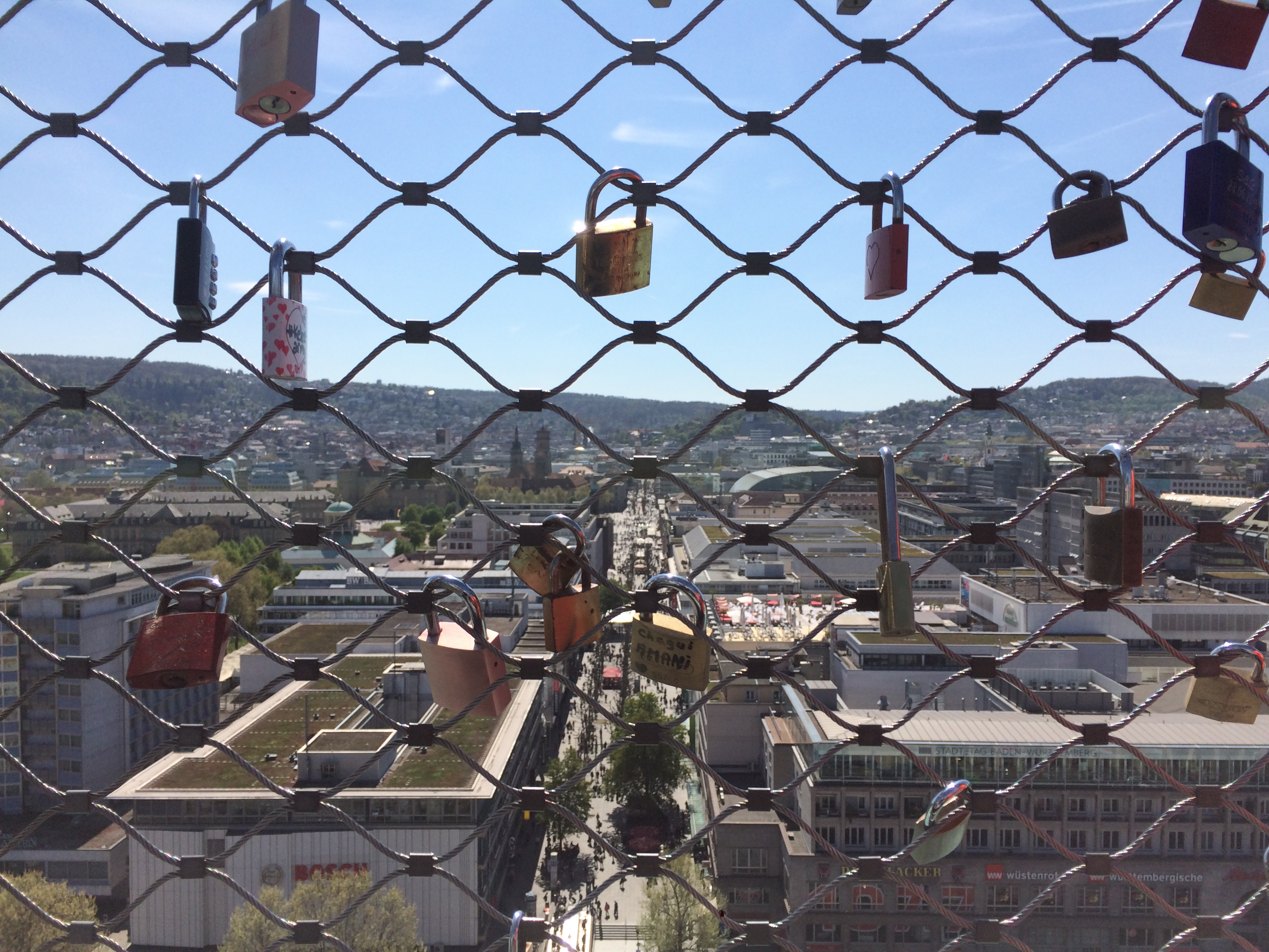 Stuttgart Aussichtspunkte Bahnhof Turm 