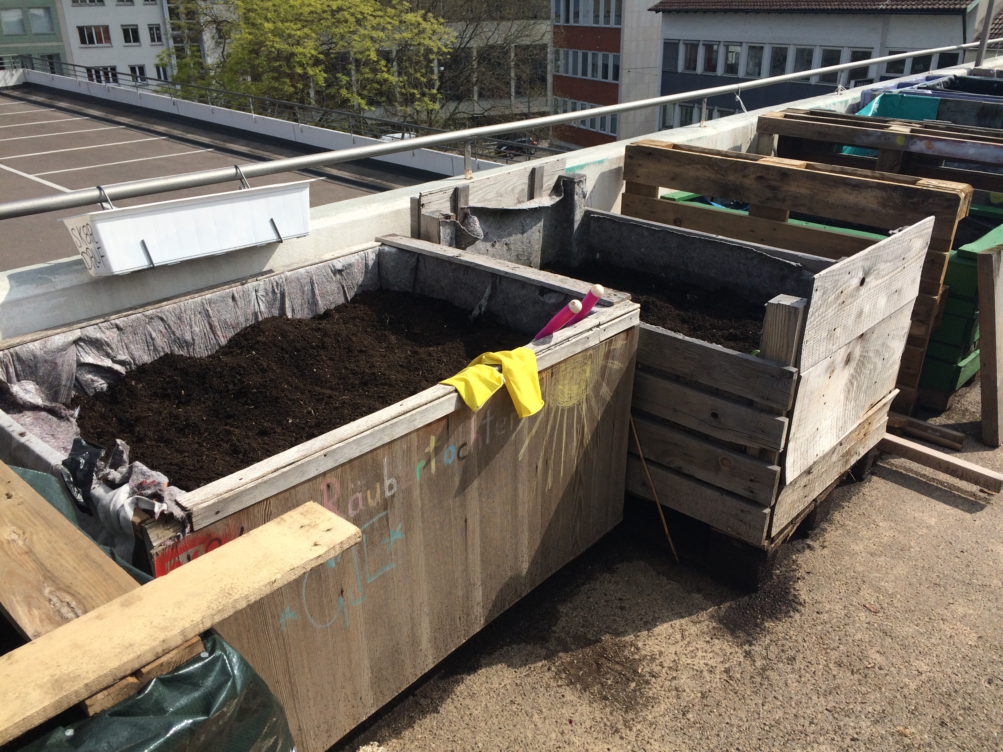 Urban Gardening Stuttgart Züblin Ebene 0