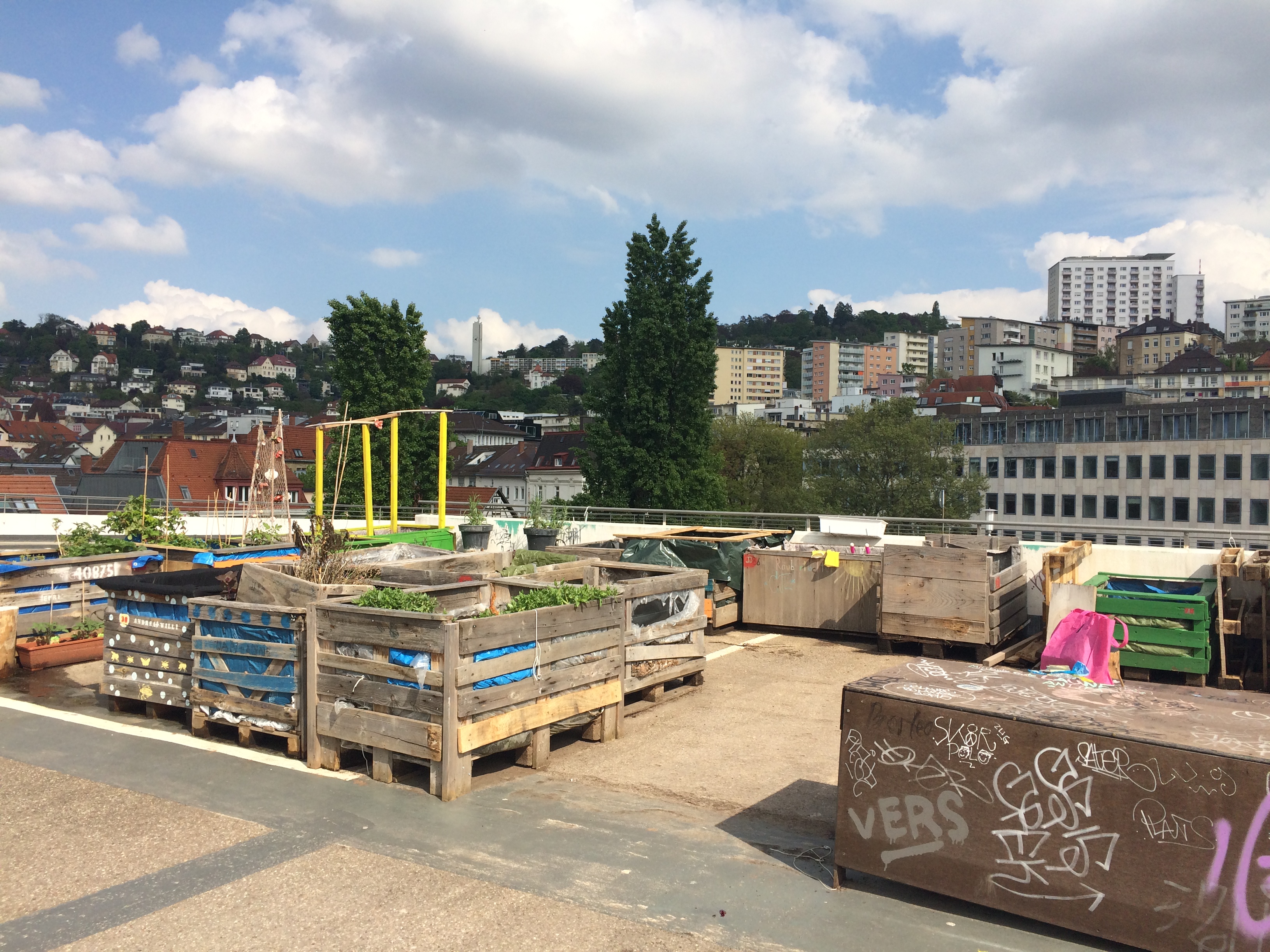 Urban Gardening Stuttgart Züblin Ebene 0